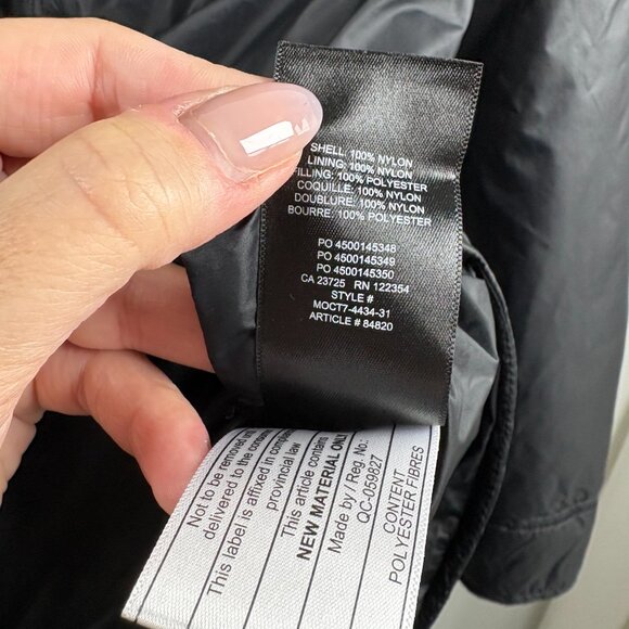 Wilfred Free Ganna Insulated Shirt Jacket | Black | XS (Oversized) - Picture 3 of 11